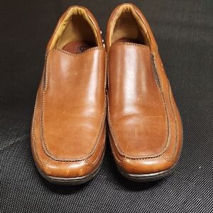 Born Leather Loafers Size 12 Small Stain Inside Noted In Pic.